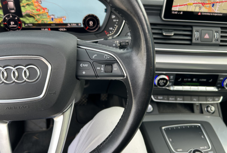 Audi Q5 2.0 TDI 163 Ch Design Quattro S tronic 7 * ENTRETIEN AUDI * TOIT OUVRANT * SIEGES CHAUFFANTS