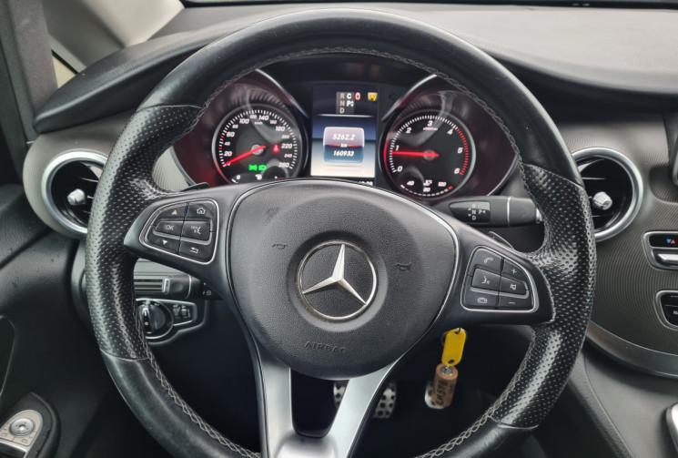 MERCEDES CLASSE V long exclusive 8 places V220 2.2 CDI 7G-TRONIC 163 cv TVA RECUPERABLE 