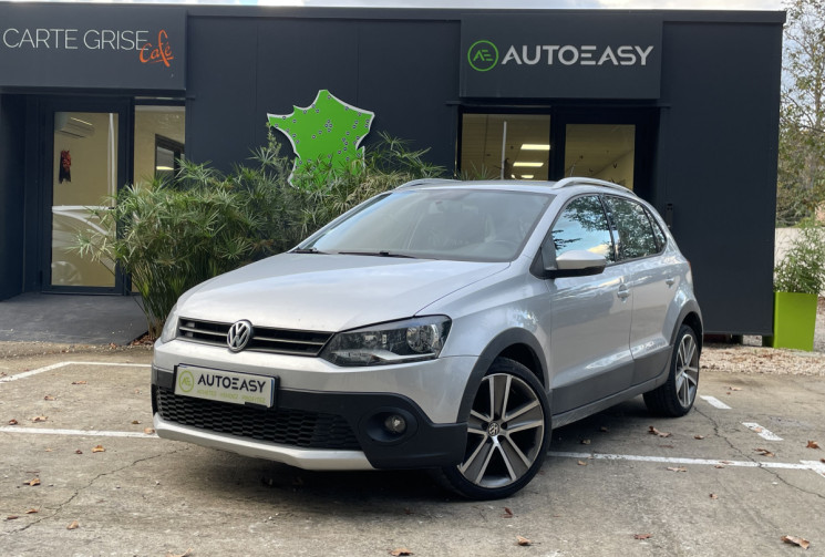 VOLKSWAGEN POLO CROSS 1.4 TSI 85 5p. * 1ère main / Entretien à jour / Distribution changée