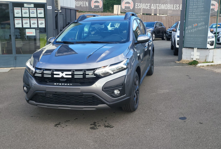 DACIA SANDERO STEPWAY ECO G 100 EXRPRESSION + Caméra, Full Options (Dispo Immédiate)
