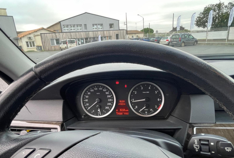 BMW SERIE 5 523 I - 177 CV - E60 - EDITION LUXE - GARANTIE 6 MOIS 