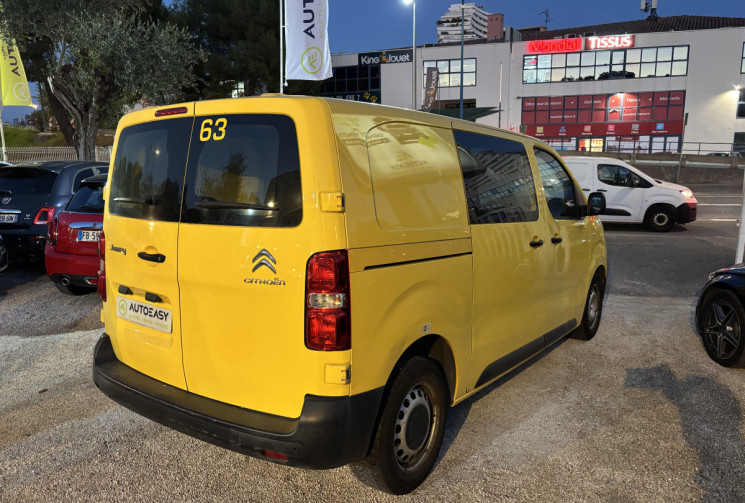 Citroën JUMPY CAMIONNETTE 1.6 BLUEHDI 95 Ch * Plancher * Radar de Recul * Vitres Latérales