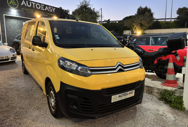 Citroën JUMPY CAMIONNETTE 1.6 BLUEHDI 95 Ch * Plancher * Radar de Recul * Vitres Latérales