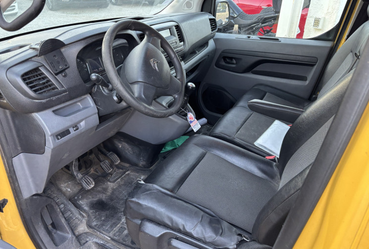 Citroën JUMPY CAMIONNETTE 1.6 BLUEHDI 95 Ch * Plancher * Radar de Recul * Vitres Latérales