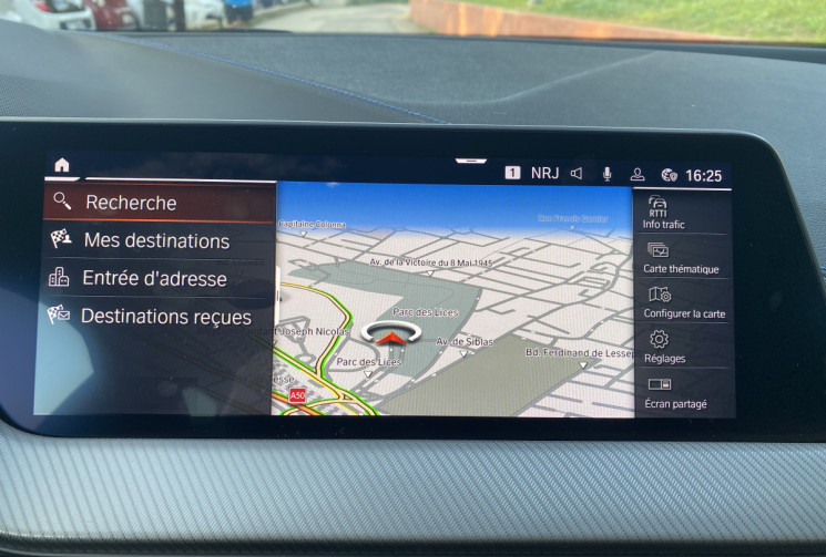 BMW Série 1 118i 136 CH M Sport  / Carplay / Caméra / Véhicule Français 