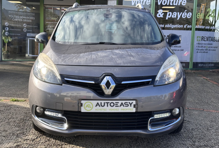 RENAULT GRAND SCENIC III Phase 2 1.2 TCe 132 cv - Bose - 7 Places 