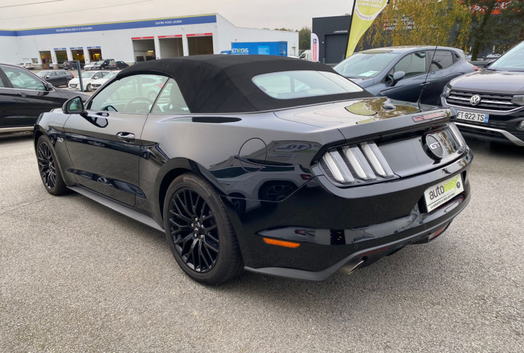 Ford MUSTANG VI CABRIOLET 5.0 i V8 421 CV GT ORIGINE FRANCE 