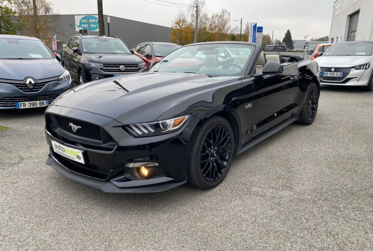 Ford MUSTANG VI CABRIOLET 5.0 i V8 421 CV GT ORIGINE FRANCE 