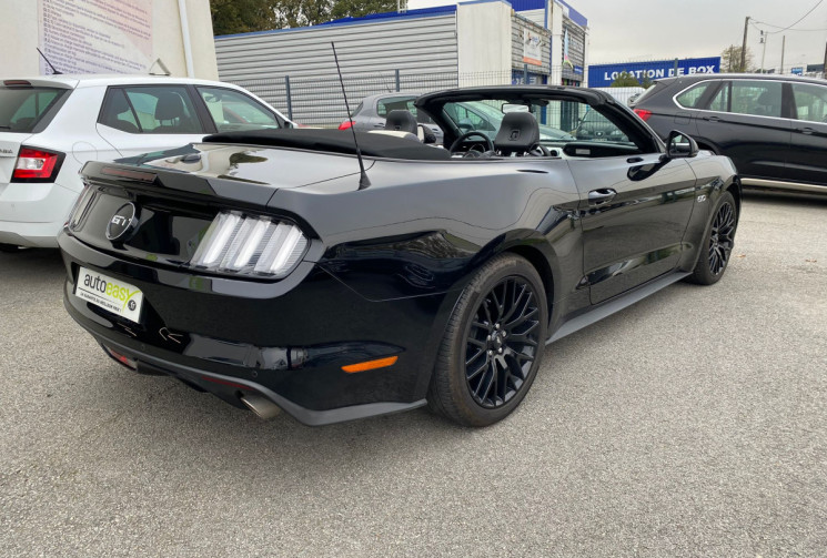 Ford MUSTANG VI CABRIOLET 5.0 i V8 421 CV GT ORIGINE FRANCE 