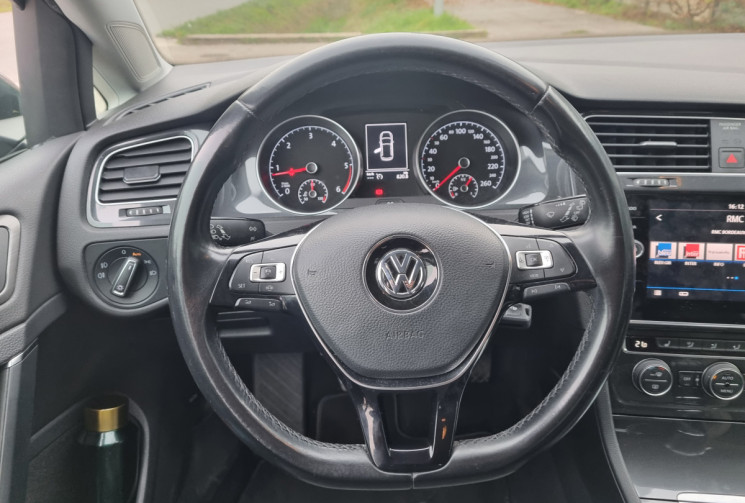 VOLKSWAGEN GOLF 7 Carat 1.6 TDI 115ch * Carplay * sièges chauffants * Régulateur adaptatif 