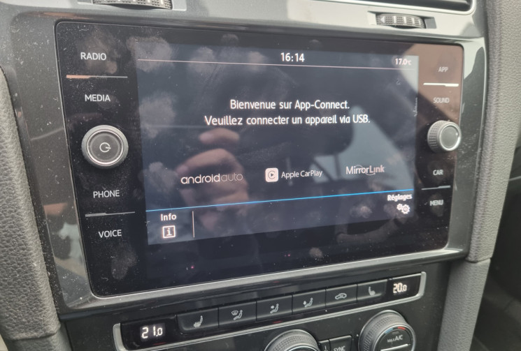 VOLKSWAGEN GOLF 7 Carat 1.6 TDI 115ch * Carplay * sièges chauffants * Régulateur adaptatif 