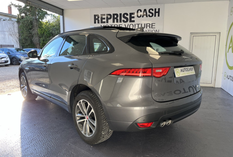 JAGUAR F-PACE 2.0 D R-SPORT 180 CH AWD BVA8 ENTRETIEN JAGUAR / TOIT OUVRANT / HAYON ELECTRIQUE
