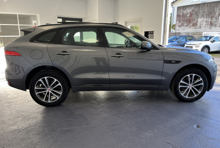 JAGUAR F-PACE 2.0 D R-SPORT 180 CH AWD BVA8 ENTRETIEN JAGUAR / TOIT OUVRANT / HAYON ELECTRIQUE