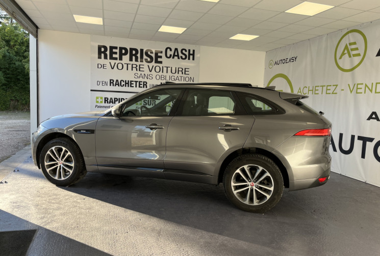 JAGUAR F-PACE 2.0 D R-SPORT 180 CH AWD BVA8 ENTRETIEN JAGUAR / TOIT OUVRANT / HAYON ELECTRIQUE