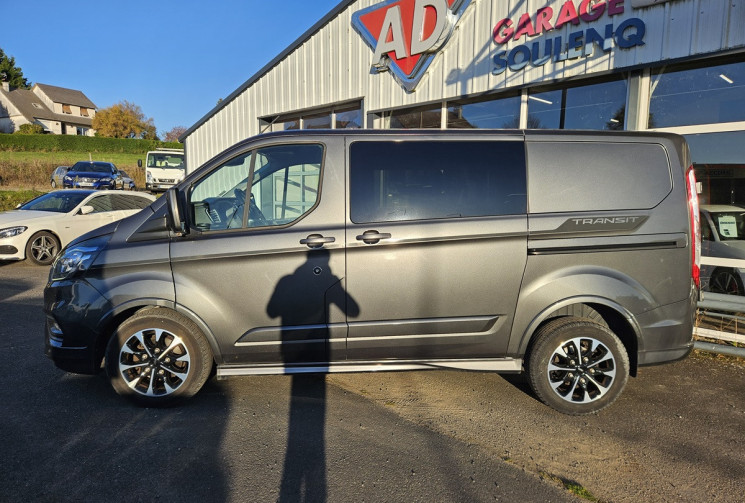Ford TRANSIT CUSTOM FG SPORT 2.0 TDCI 170 CABINE APPROFONDIE BVA