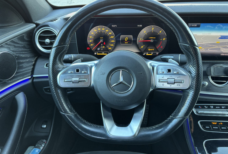 MERCEDES CLASSE E W213 Pack AMG 2.0 E 220 D * CAR PLAY * CAMERA DE RECUL * TOIT OUVRANT PANO