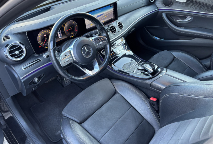 MERCEDES CLASSE E W213 Pack AMG 2.0 E 220 D * CAR PLAY * CAMERA DE RECUL * TOIT OUVRANT PANO