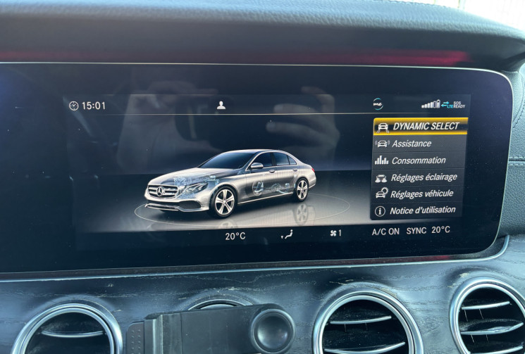 MERCEDES CLASSE E W213 Pack AMG 2.0 E 220 D * CAR PLAY * CAMERA DE RECUL * TOIT OUVRANT PANO