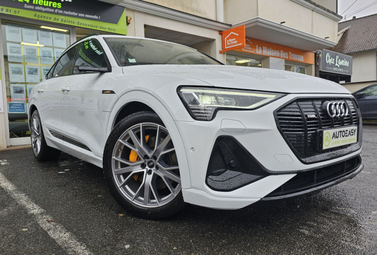 AUDI E-TRON 408 ch e-quattro S line LEASING POSSIBLE 