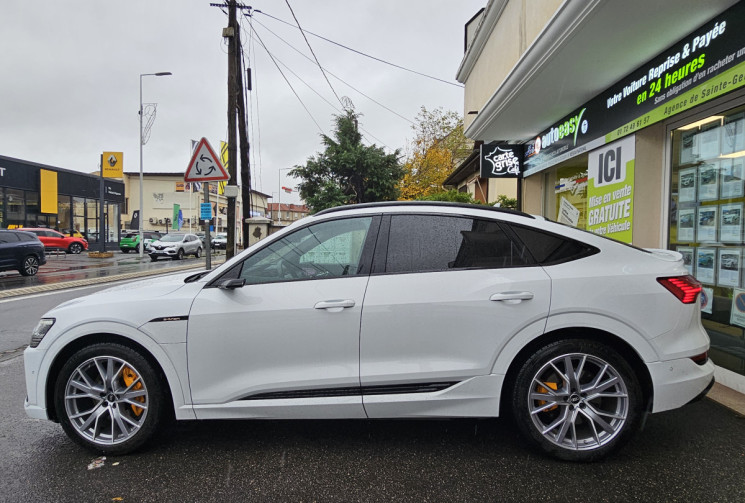 AUDI E-TRON 408 ch e-quattro S line LEASING POSSIBLE 
