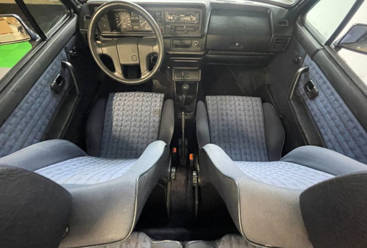 VOLKSWAGEN GOLF 1 KARMAN BelAir (400 ex) RARE  90 ch Carbu Capote Electrique Neuve Vitres électrique