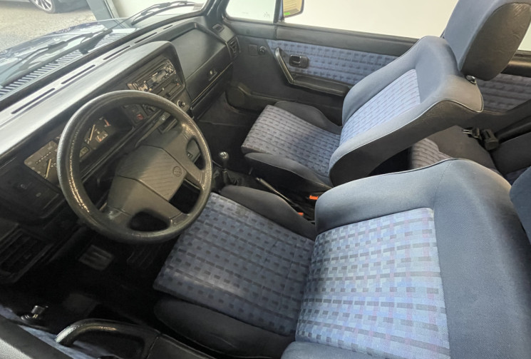 VOLKSWAGEN GOLF 1 KARMAN BelAir (400 ex) RARE  90 ch Carbu Capote Electrique Neuve Vitres électrique