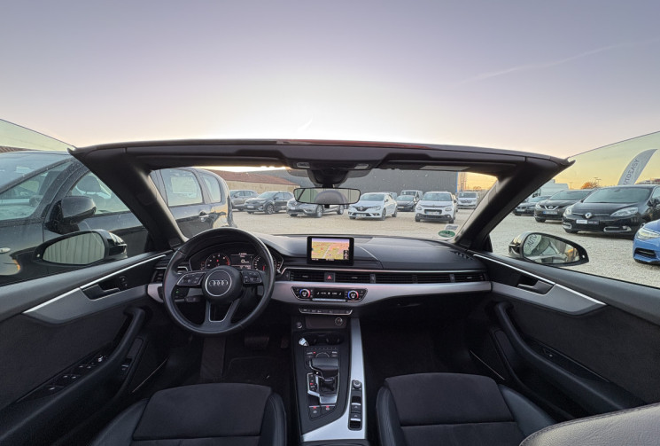 Audi A5  II Cabriolet 2.0 TFSi 16V S-Tronic7 190 cv AVUS Boîte auto