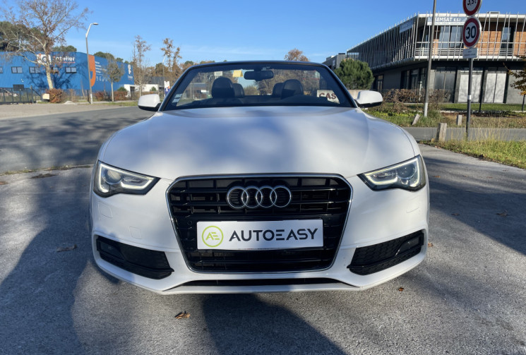 AUDI A5 CABRIOLET S-LINE 2.0 TDi 190 cv Multitronic 8 Phase 2 * Alcantara * Radar * Entretien OK