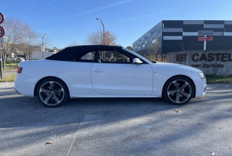 AUDI A5 CABRIOLET S-LINE 2.0 TDi 190 cv Multitronic 8 Phase 2 * Alcantara * Radar * Entretien OK