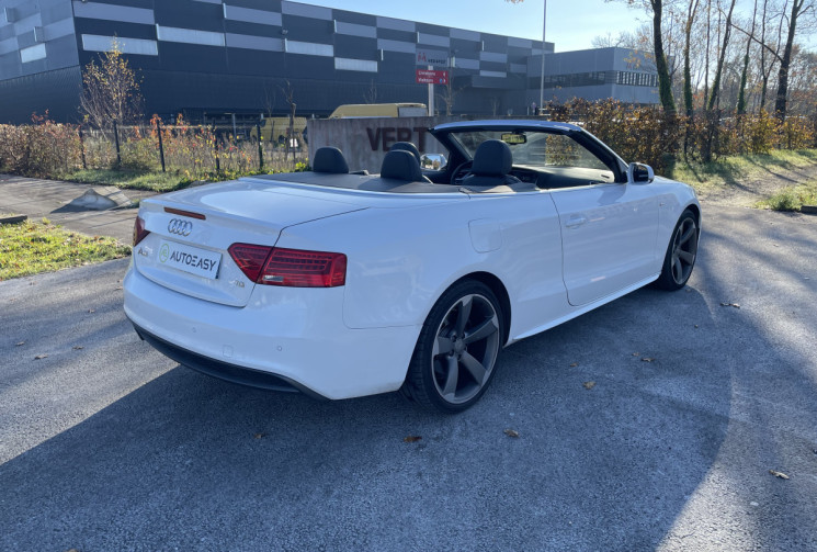 AUDI A5 CABRIOLET S-LINE 2.0 TDi 190 cv Multitronic 8 Phase 2 * Alcantara * Radar * Entretien OK
