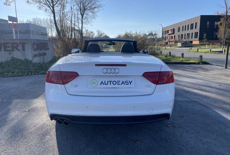 AUDI A5 CABRIOLET S-LINE 2.0 TDi 190 cv Multitronic 8 Phase 2 * Alcantara * Radar * Entretien OK