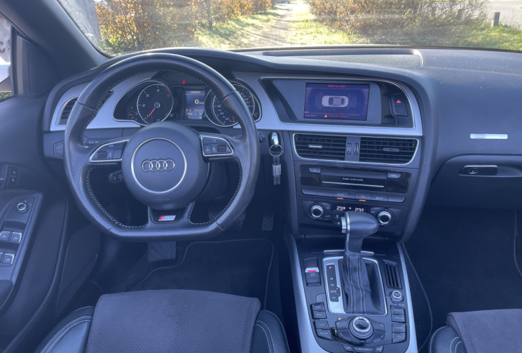 AUDI A5 CABRIOLET S-LINE 2.0 TDi 190 cv Multitronic 8 Phase 2 * Alcantara * Radar * Entretien OK