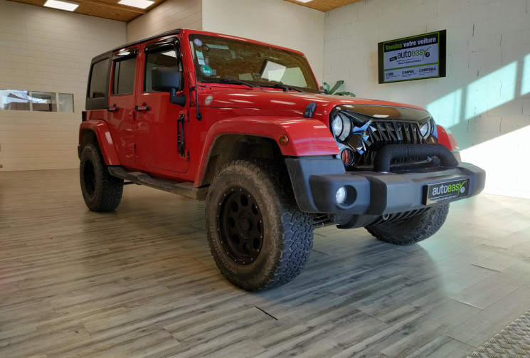 Jeep WRANGLER UNLIMITED 3.6 V6 284ch Sahara BVA FULL OPTION 