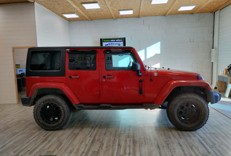 Jeep WRANGLER UNLIMITED 3.6 V6 284ch Sahara BVA FULL OPTION 