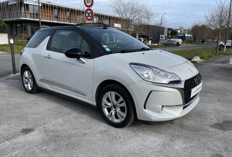DS DS 3 CABRIO 1.6 Blue HDi S&S 100 cv GIVENCHY * Carplay * Caméra * Sièges Chauffants