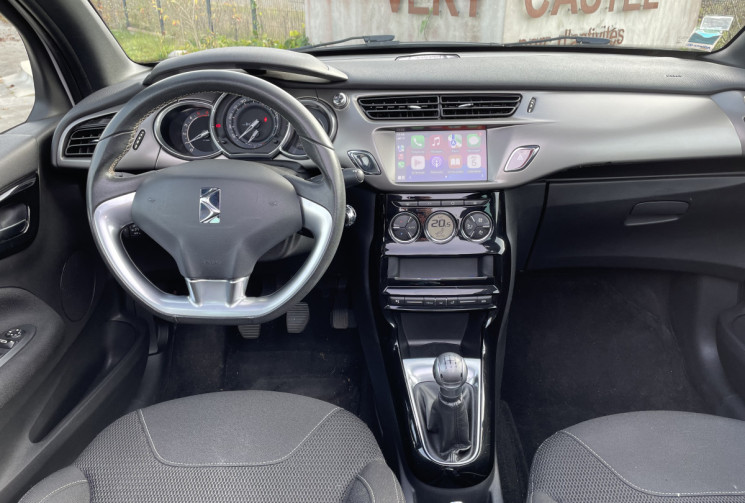 DS DS 3 CABRIO 1.6 Blue HDi S&S 100 cv GIVENCHY * Carplay * Caméra * Sièges Chauffants