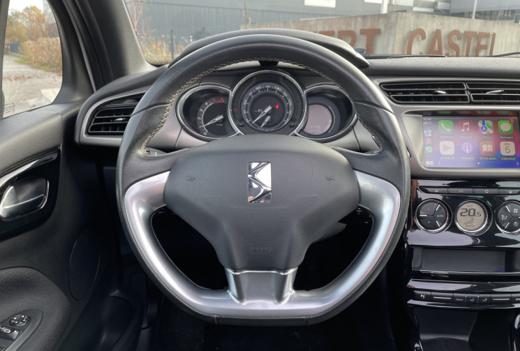 DS DS 3 CABRIO 1.6 Blue HDi S&S 100 cv GIVENCHY * Carplay * Caméra * Sièges Chauffants