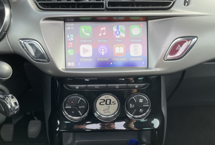 DS DS 3 CABRIO 1.6 Blue HDi S&S 100 cv GIVENCHY * Carplay * Caméra * Sièges Chauffants