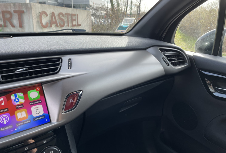 DS DS 3 CABRIO 1.6 Blue HDi S&S 100 cv GIVENCHY * Carplay * Caméra * Sièges Chauffants