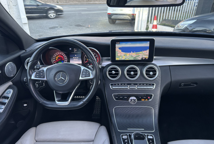 Mercedes CLASSE C 43 IV AMG 4Matic 367 Ch 9G-Tronic * INTERIEUR BLANC * SON FOCAL * TOIT OUVRANT