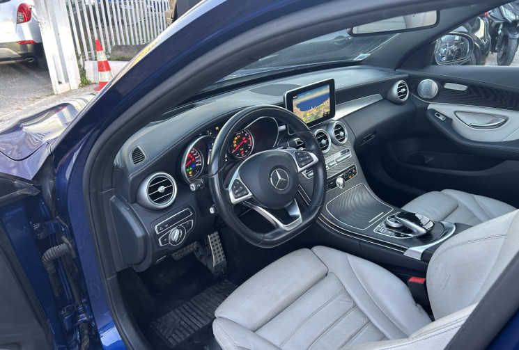 Mercedes CLASSE C 43 IV AMG 4Matic 367 Ch 9G-Tronic * INTERIEUR BLANC * SON FOCAL * TOIT OUVRANT