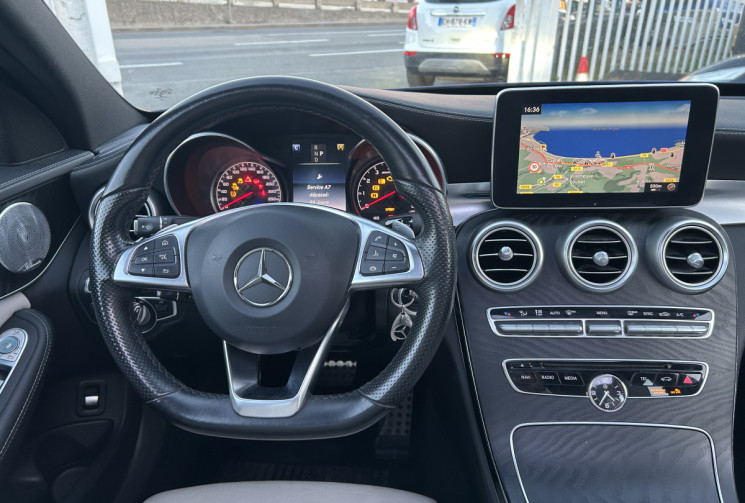 Mercedes CLASSE C 43 IV AMG 4Matic 367 Ch 9G-Tronic * INTERIEUR BLANC * SON FOCAL * TOIT OUVRANT