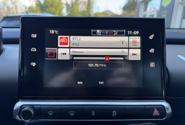 CITROEN C4 CACTUS FEEL 82 ch / Flexfuel Ethanol E85 / Garantie 6 mois