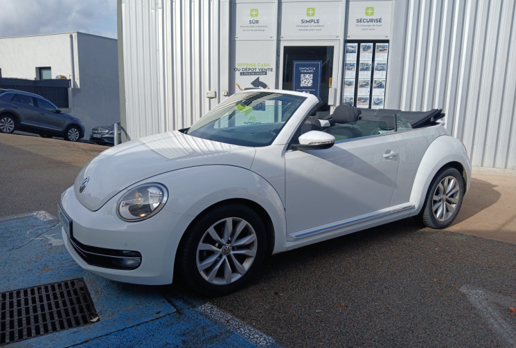 VOLKSWAGEN COCCINELLE  II Coccinelle Cabriolet 1.6 TDI 105 GARANTIE 6 MOIS 