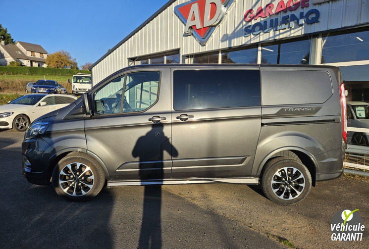 Ford TRANSIT CUSTOM FG SPORT 2.0 TDCI 170 CABINE APPROFONDIE BVA