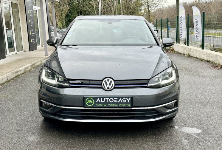 VOLKSWAGEN GOLF VII 7 ph.2 1.5 TSI 130 CARAT DSG7 * ENTRETIEN COMPLET A JOUR * CT OK * GARANTIE 