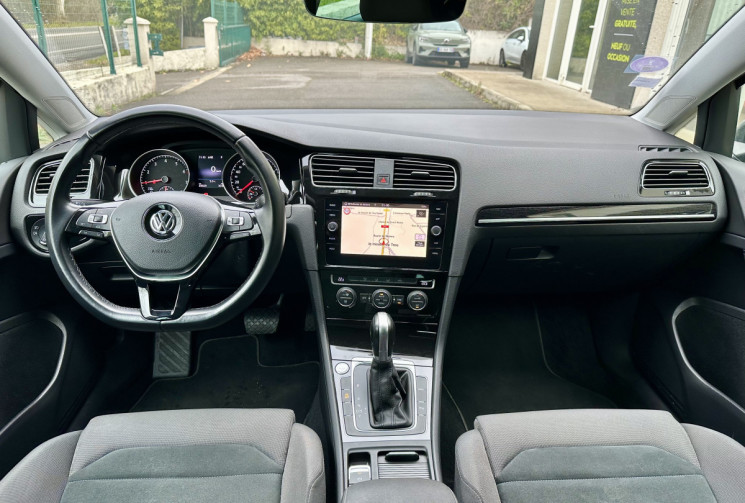 VOLKSWAGEN GOLF VII 7 ph.2 1.5 TSI 130 CARAT DSG7 * ENTRETIEN COMPLET A JOUR * CT OK * GARANTIE 
