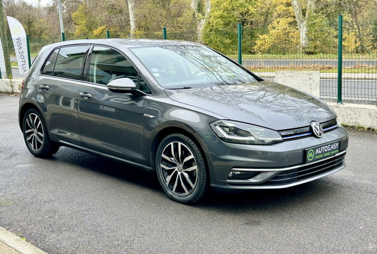 VOLKSWAGEN GOLF VII 7 ph.2 1.5 TSI 130 CARAT DSG7 * ENTRETIEN COMPLET A JOUR * CT OK * GARANTIE 