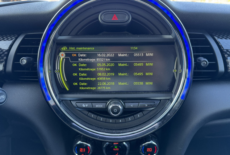 MINI MINI COOPER S 192ch /SUIVI MINI / TOIT OUVRANT / SIEGE CHAUFFANT / AFFICHAGE TETE HAUTE