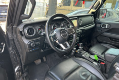 JEEP WRANGLER UNLIMITED 2.0 T 380 Ch 4xe Overland Command-Trac * FULL BLACK * CAMERA AV & AR 